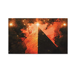 Galaxy Pyramid Print Polyester Flag