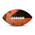 Galaxy Pyramid Print Rugby Ball