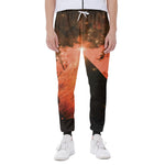 Galaxy Pyramid Print Scuba Joggers