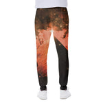 Galaxy Pyramid Print Scuba Joggers