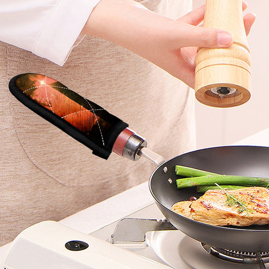 Galaxy Pyramid Print Skillet Handle Cover
