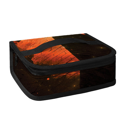 Galaxy Pyramid Print Small Lunch Bag