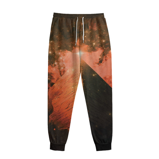 Galaxy Pyramid Print Sweatpants