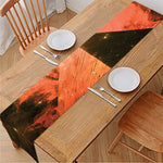 Galaxy Pyramid Print Table Runner