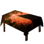 Galaxy Pyramid Print Tablecloth