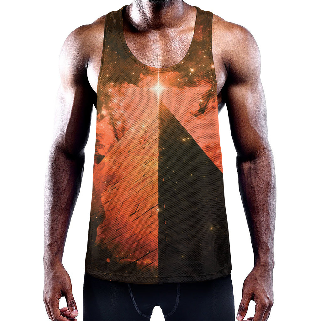 Galaxy Pyramid Print Training Tank Top