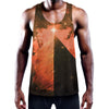 Galaxy Pyramid Print Training Tank Top