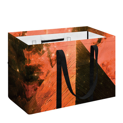 Galaxy Pyramid Print Utility Tote Bag