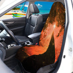 Galaxy Pyramid Print Waterproof Car Seat Cover