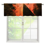 Galaxy Pyramid Print Window Valance