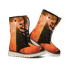 Galaxy Pyramid Print Winter Boots