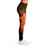 Galaxy Pyramid Print Women's Leggings