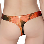 Galaxy Pyramid Print Women's Thong