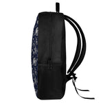 Galaxy UFO Pattern Print 17 Inch Backpack