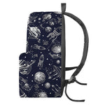 Galaxy UFO Pattern Print Backpack