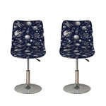 Galaxy UFO Pattern Print Bar Stool Covers
