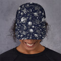 Galaxy UFO Pattern Print Baseball Cap