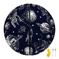 Galaxy UFO Pattern Print Basketball