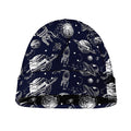 Galaxy UFO Pattern Print Beanie