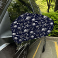 Galaxy UFO Pattern Print Car Side Mirror Covers