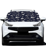Galaxy UFO Pattern Print Car Windshield Snow Cover