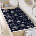 Galaxy UFO Pattern Print Changing Pad Cover