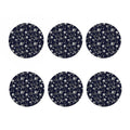 Galaxy UFO Pattern Print Coaster Set
