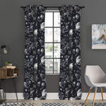 Galaxy UFO Pattern Print Curtain