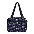 Galaxy UFO Pattern Print Double Strap Bible Bag