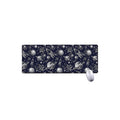 Galaxy UFO Pattern Print Extended Mouse Pad