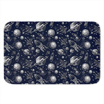 Galaxy UFO Pattern Print Indoor Door Mat