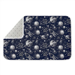 Galaxy UFO Pattern Print Indoor Door Mat