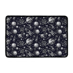 Galaxy UFO Pattern Print Kitchen Mat