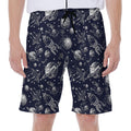 Galaxy UFO Pattern Print Men's Beach Shorts