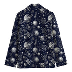 Galaxy UFO Pattern Print Men's Blazer