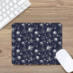 Galaxy UFO Pattern Print Mouse Pad