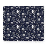 Galaxy UFO Pattern Print Mouse Pad