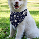 Galaxy UFO Pattern Print Over The Collar Dog Bandana
