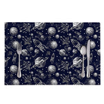 Galaxy UFO Pattern Print Placemat