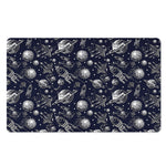 Galaxy UFO Pattern Print Polyester Doormat