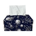 Galaxy UFO Pattern Print Rectangle Tissue Box Cover