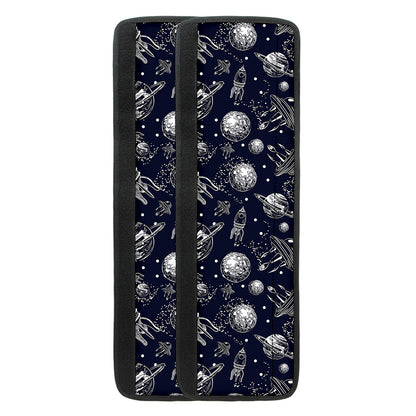 Galaxy UFO Pattern Print Refrigerator Handle Covers