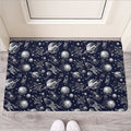 Galaxy UFO Pattern Print Rubber Doormat