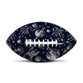Galaxy UFO Pattern Print Rugby Ball