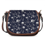 Galaxy UFO Pattern Print Saddle Bag