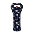 Galaxy UFO Pattern Print Single Neoprene Wine Tote