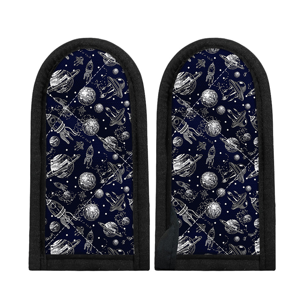 Galaxy UFO Pattern Print Skillet Handle Cover