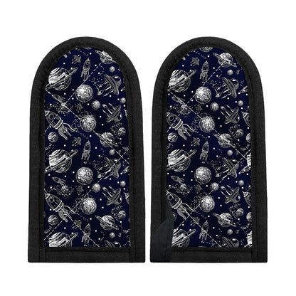 Galaxy UFO Pattern Print Skillet Handle Cover