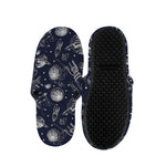 Galaxy UFO Pattern Print Slippers