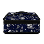 Galaxy UFO Pattern Print Small Lunch Bag